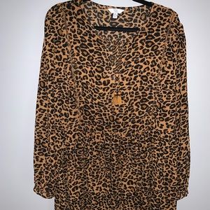 Leopard Midi Dress